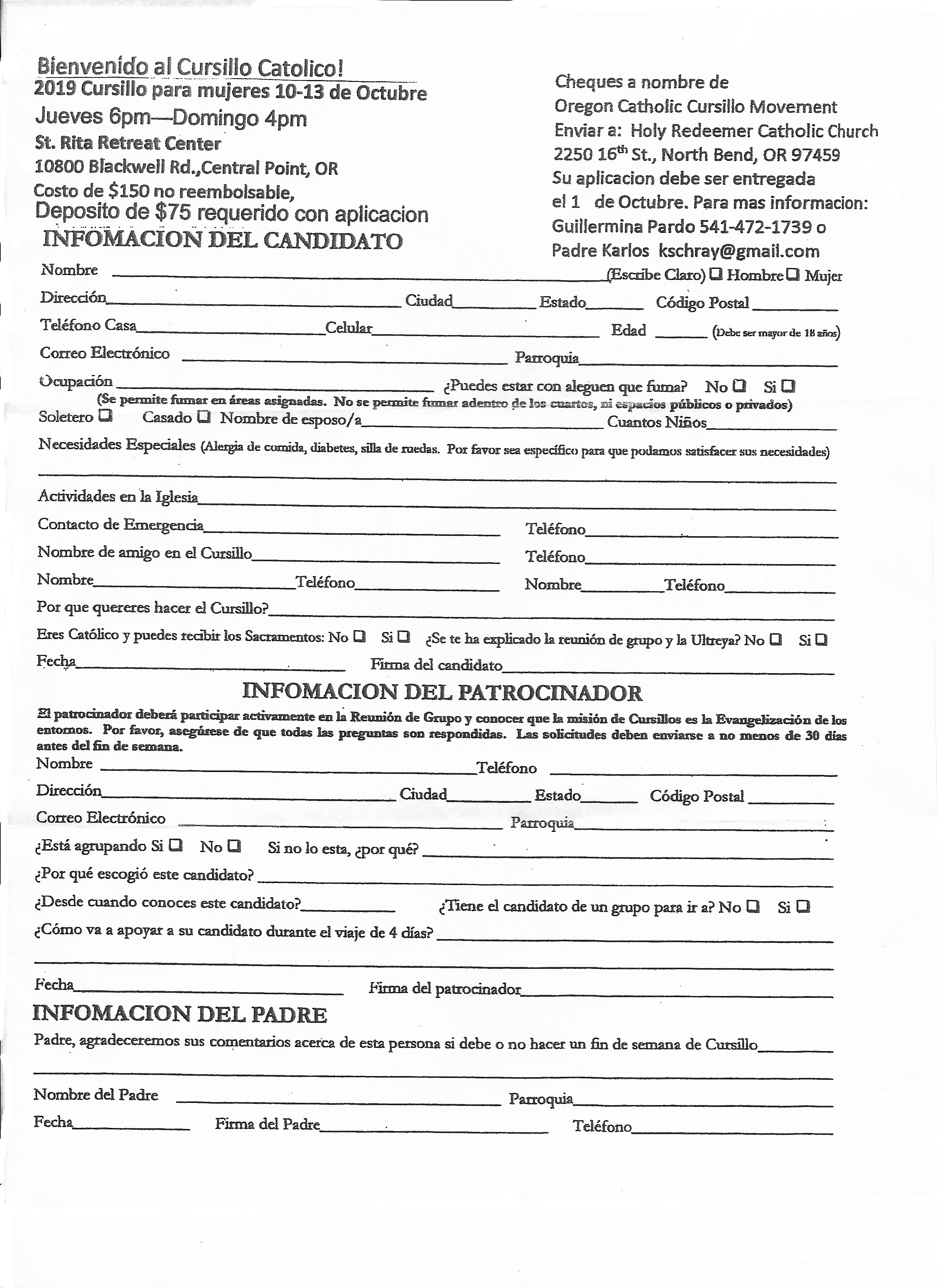 Spanish Application